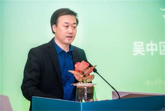 吳中區文體旅局胡智慧副局長在致辭中強調: 吳中區文體旅局胡智慧副局長在致辭中強調: