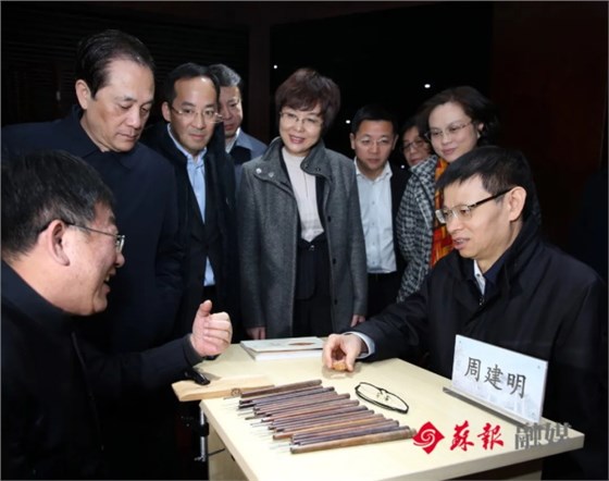 省委常委、市委書記許昆林赴吳中區(qū)、蘇州高新區(qū)專題調研蘇作文化工作