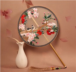 手工刺繡團扇