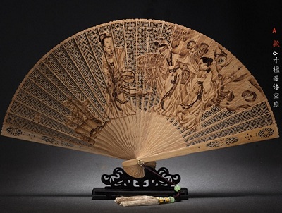 檀香木扇子制作工藝詳解