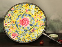 龍袍刺繡補子能制作團扇嗎？