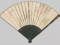 清代皇帝書畫折扇作品欣賞