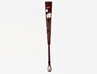 鑲嵌荷花扇子賞析