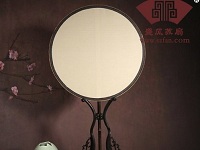 蘇州傳統工藝品——絹面宮扇