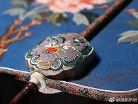 團扇扇面材質“緙絲”介紹