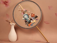 中國平扇的造型藝術