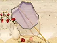 什么是歐根紗團扇？