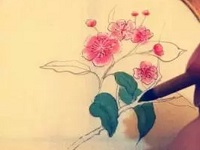 教你畫一把精美團扇