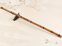 湘妃竹與樂器簫的結合