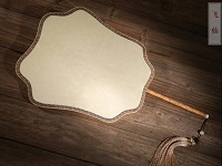 扇子團扇的材料選用