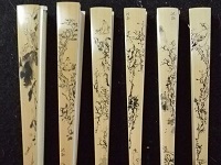 扇骨竹刻藝術(shù)與書(shū)畫(huà)藝術(shù)的結(jié)合