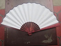 DIY手工制作小葉紫檀折扇