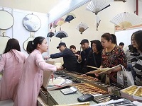 盛風(fēng)蘇扇應(yīng)邀參展第41屆全國(guó)文房四寶藝術(shù)博覽會(huì)