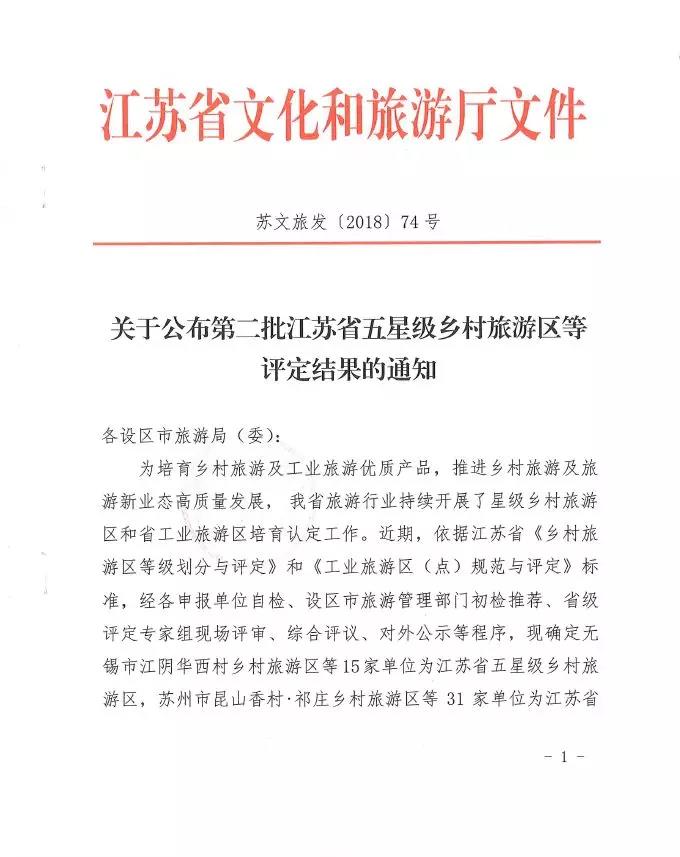 江蘇省文化和旅游廳文件1