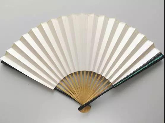 折扇——嵌綠松石