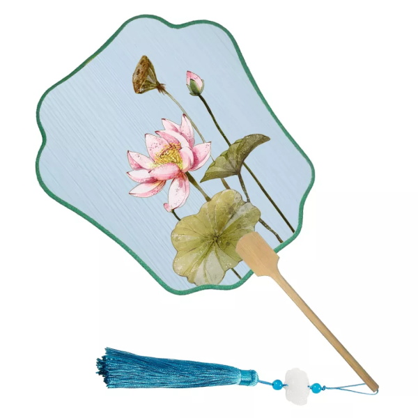 團扇:蓮華 團扇:蓮華