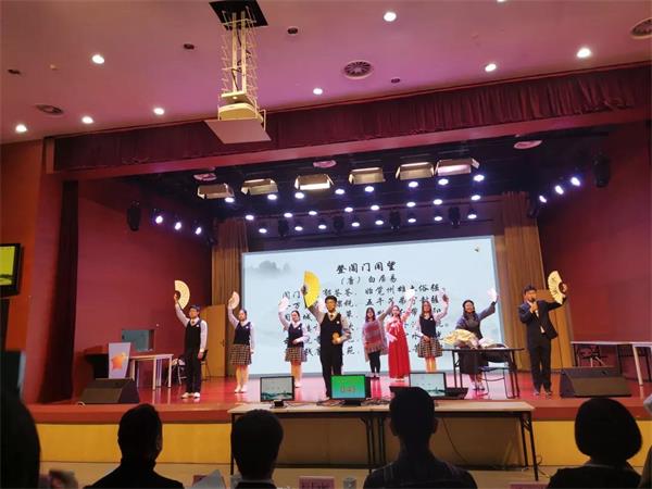 第十一屆蘇州市“三語”比賽現場