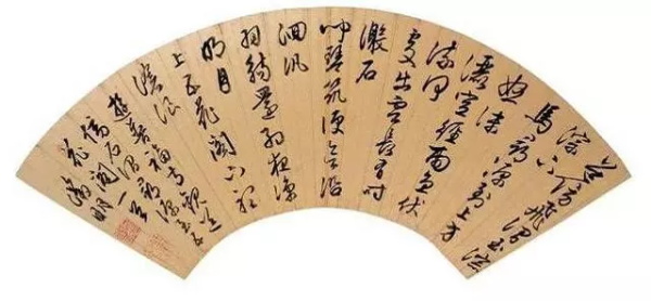 折扇扇面 折扇扇面