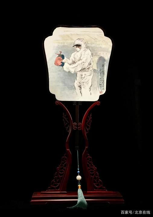 《逆行者》——蘇扇創作：盛春，美術創作：鄭正祖