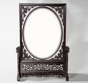 蘇工豎腰圓臺屏