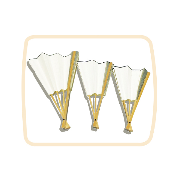 日式一根蔥折扇