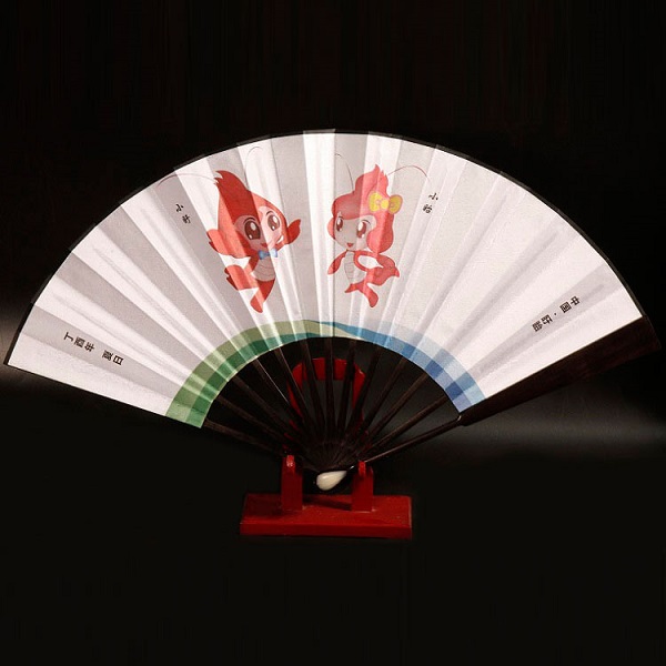 盱眙龍蝦節(jié)定制折扇 盱眙龍蝦節(jié)定制折扇